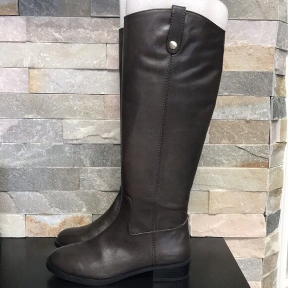 Inc Fawne Riding Leather Boots - Picture 2 of 13